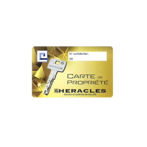 Cylindre à double entrée SR A2P* 30X60 pour carénée Sésame 1 droite HERACLES DOMSR.SES.DT