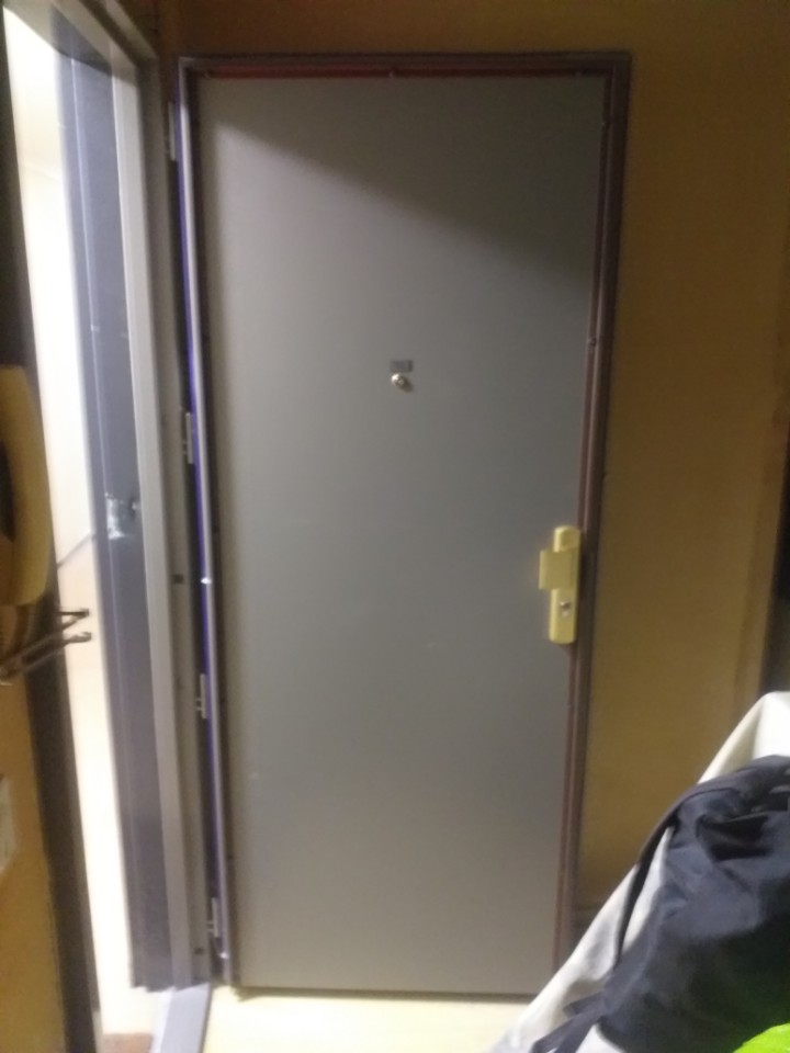 Portes blindées palières